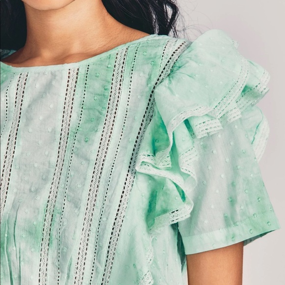 NWT Loveshackfancy Natasha Mini Dress - Picture 2 of 8